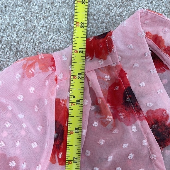 Bobeau Surplice Swiss Dot Blouse - Picture 13 of 13